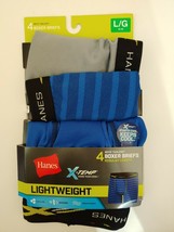 Hanes X Temp 3 Pack Lightweight Boxer Briefs Underwear BOYS Large 14-16 Tagless - $6.92