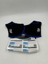 Sunlite Sports Black with Blue Trim Swim Gloves 1 Pair with Fitness Poster - £9.26 GBP