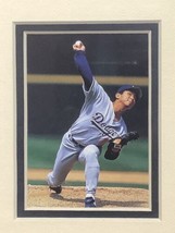 Hideo Nomo 1995 Los Angeles Dodgers Lithograph Photo Art Print - £7.79 GBP