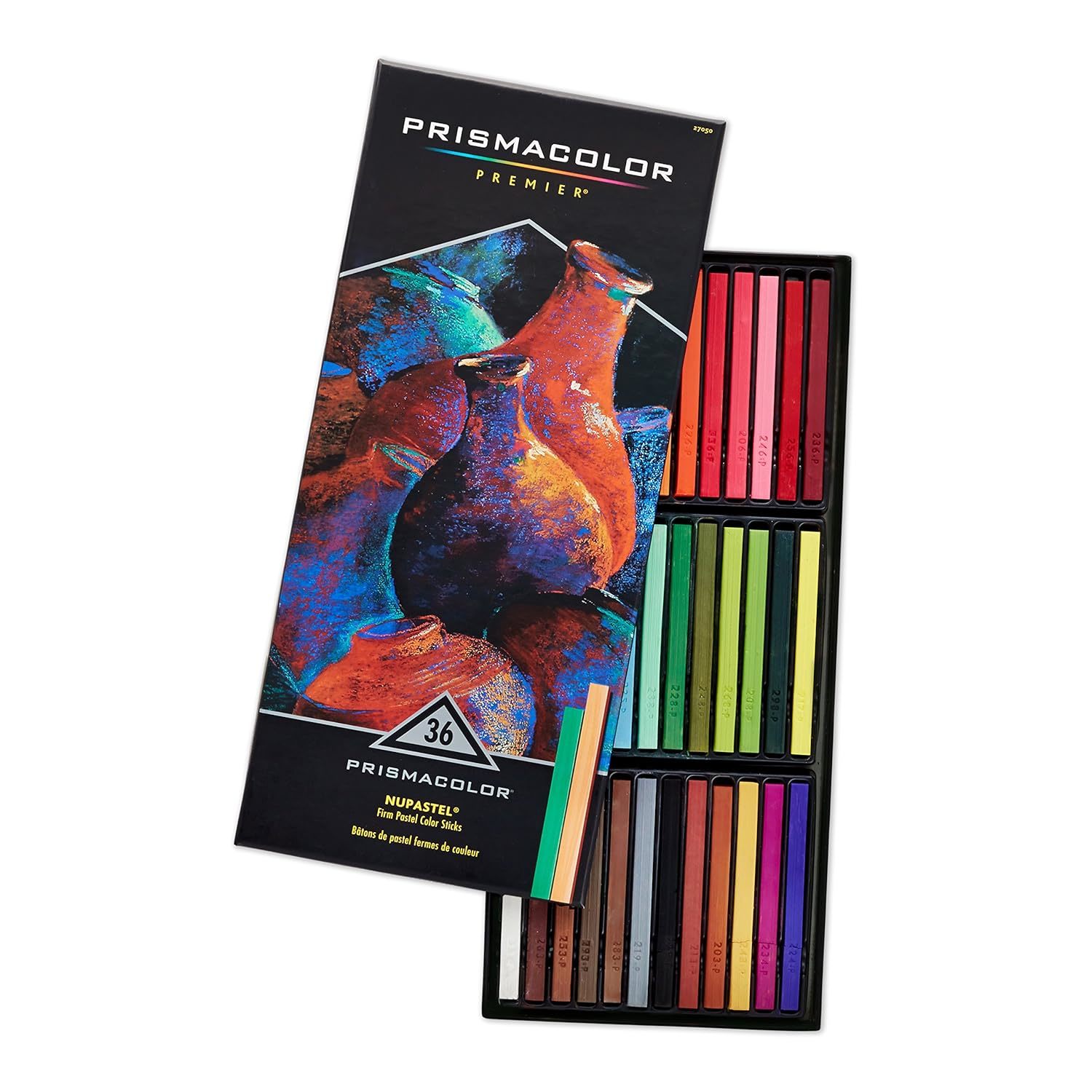 Prismacolor 27050 Premier NuPastel Firm Pastel Color Sticks, 36-Count - £56.62 GBP