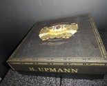 H Upmann Black Ceramic Large 9.5&quot;Cigar Ashtray NIB - $195.00
