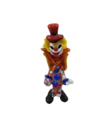 Vintage 1970’s Style Murano Hand Blown Glass Clown Made In Italy Art Ora... - $1,286.00 MXN