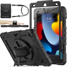 Case for 9th 8th 7th Generation 10.2&#39;&#39; Shockproof Case with Screen Protector Pen - £56.98 GBP