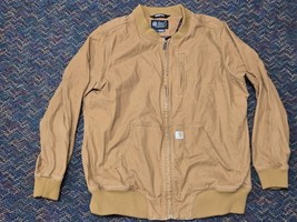 Carhartt Crawford Rugged Flex Chore Full Zip 1X Jacket Brown OJ2524W Wom... - $39.97