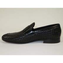 Men's GENIO Genuine Braided Leather Upper And Sole Shoes Turkey 120196067 Black image 4