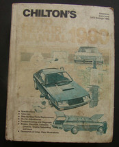 Chilton&#39;s Auto Repair Manual 1980 - American Cars from 1973-1980 - £10.17 GBP