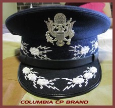 NEW US AIR FORCE CHIEF OF STAFF UNIFORM HAT CP COLUMBIA MADE ALL SIZE HI... - £107.04 GBP