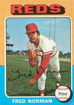 1975 Topps Mini Fred Norman 396 Reds VG - £0.79 GBP