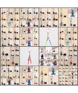 MINIFIGURE KEYCHAIN-Star Wars-Harry Potter-Sesame Street-Wonder Women +S... - $8.00+