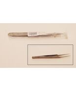 Finest Quality Slant Tip Tweezer, Stainless Steel. - $0.98