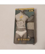 Beverly Hills Polo Club Men&#39;s Cotton Low Rise Briefs 5 Pack New size XL - $25.51 CAD