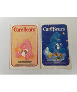 Care Bears Cheer &amp; Bedtime American Greeting Rare Vintage 1983 Decal Sti... - £11.13 GBP
