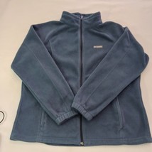 Columbia WW6439 Women's 1X Benton Springs Full Zip Fleece Blue Jacket Pockets image 12