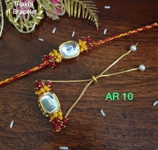 Kundan High Quality Free Shipping RAKHI rakshabandhan brother sister love - €19,01 EUR