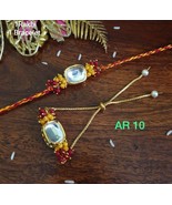 Kundan High Quality Free Shipping RAKHI rakshabandhan brother sister love - €19,01 EUR