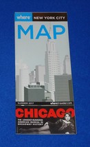 Brand New Informative 2017 Summer New York City Where Map - Excellent Reference - £3.12 GBP