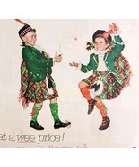 1952 Life Savers Butterscotch Candy Advertisement Scottish Kilt Children... - $39.99