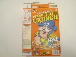 Empty Quaker Cereal Box 1993 P EAN Ut Butter Crunch Dinosaur Watch Offer [P6c7] - $9.33