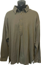 New GIORGIO ARMANI Collezioni XL shirt long sleeve casual men's 100% soft cotton - $126.09