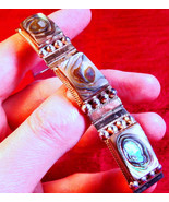 Antonio Pineda Mexico AP Abalone Sterling Silver Bracelet, 24g - $2,017.85 MXN