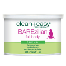 Clean & Easy Barezilian Full Body Hard Wax, 14 Oz.