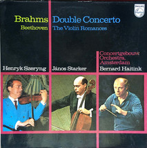 Johannes Brahms, Ludwig van Beethoven, Henryk Szeryng, Janos Starker, Concertge - $4.49