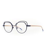 Face a Face CALDER 1 0018 Denim Blue Eyeglasses 48mm - $284.05