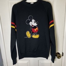 Vtg 80&#39;s Disney Character Fashions Mickey Mouse Sweatshirt Size XL USA READ - $25.71