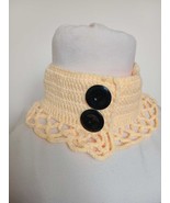 Crochet neck warmer, cowl, infinity scarf - $473.86 MXN