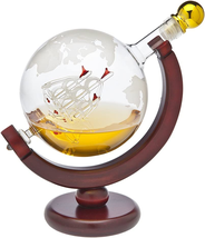 Fathers Day Gifts for Men, Whiskey Decanter Globe - for Liquor - $46.99