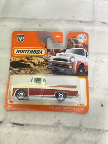 Matchbox 1957 Dodge Sweptside Pickup Truck Toy Car Vehicle NEW - £7.78 GBP