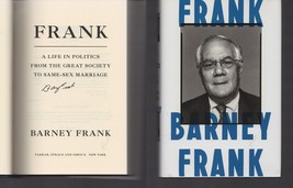 Frank / SIGNED / by Barney Frank / NOT Personalized! / 1ST ED Hardcover 2015 - £14.70 GBP