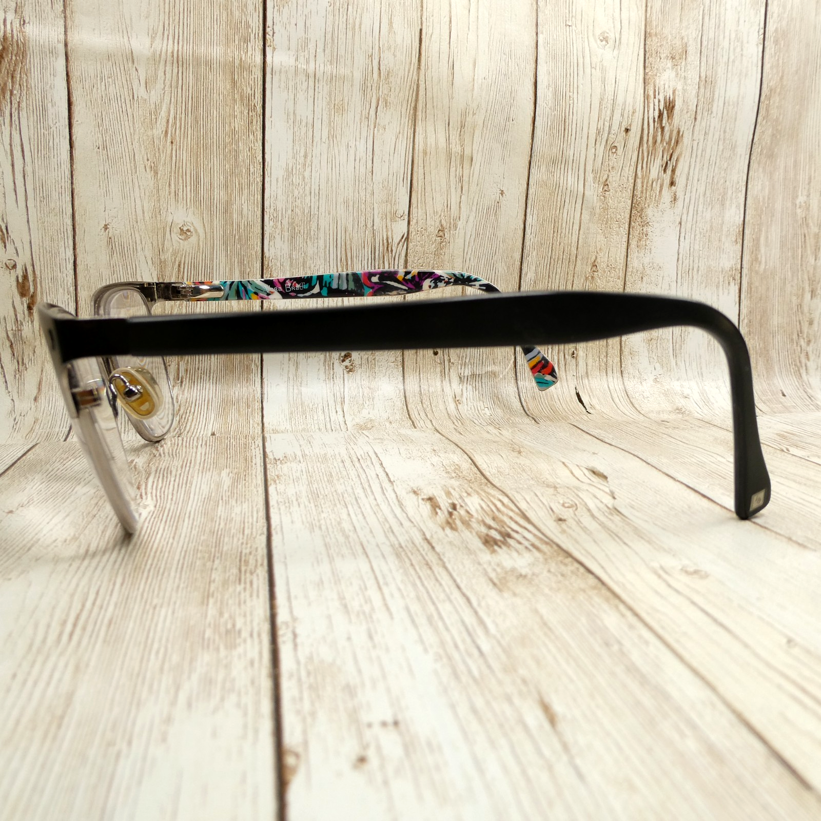 Vera Bradley Black Eyeglasses FRAMES w/Case - Butterfly Flutter Brynn 51-19-140 Item image 8