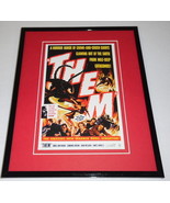 Them Framed 8x10 Repro Poster Display James Whitmore Joan Weldon  - £27.75 GBP