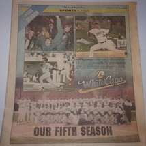 Vintage Grand Rapids Press MI Whitecaps 5th Season Extra Insert April 1998 - £3.13 GBP