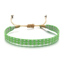 Weave New Boho Handmade Braided Bracelets For Women Pattern Adjustable Rope Brac - £14.22 GBP