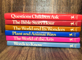 1996 Child Horizons 6 Book Lot Vintage Hardcover Home Schooling Educational - £20.08 GBP