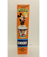 Dixie - Mickey Mouse Bathroom Cups 90 3oz Cups - 1988 Opened Box - $199.67 MXN