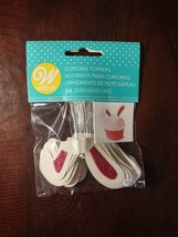 Wilton Cupcake Toppers Easter(1 Pkg Containing  24Pieces)Brand New-SHIPS N 24HRS - $8.79