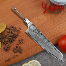 Chef Knife Blank Japanese Kiritsuke Blade Shape Custom Knife DIY Home Hobby - £36.02 GBP