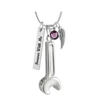 Workshop Wrench Ash Pendant Urn - Love Charms™ Option - £23.56 GBP