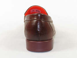 Men's TAYNO Shoes The Caprio L TAYNO leather Bit Loafer Coffee perforated image 5