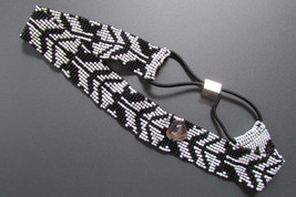 Juicy Couture Headbands Native Seed Bead Design Black White or Red White Nwd $65 - £35.39 GBP