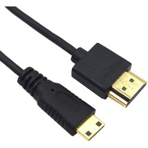 Mini Hdmi To Hdmi Cable, Hdmi To Mini Hdmi Cable, Ultra-Thin Hdmi Male To Mini H - £17.32 GBP