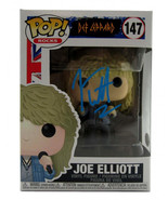 Joe Elliott Signed &quot;Def Leppard&quot; #147 Funko Pop! Vinyl Figure (JSA) JSA ... - £216.30 GBP