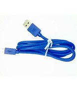 Blue 1m Micro USB Data Sync Charger Cord Cable 22awg For JBL Pulse Speaker - £5.28 GBP