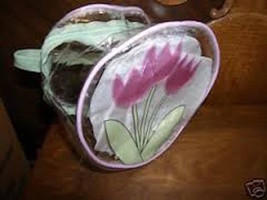 Avon Pretty Blossoms Mother&#39;s Day Gift Bag 6&quot;x5&quot; w/ Zipper - New Old Sto... - $9.89
