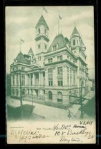 Vintage UDB Postcard Post Office Pittsburgh Pennsylvania 1907 Postal History - £8.39 GBP