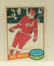 1980-81 O-Pee-Chee OPC Hockey Dale McCourt #245 Detroit Red Wings - £3.06 GBP