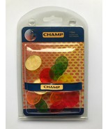 CHAMP FLUORESCENT NEON GOLF BALL MARKERS. PACK OF 12. - $5.12 CAD